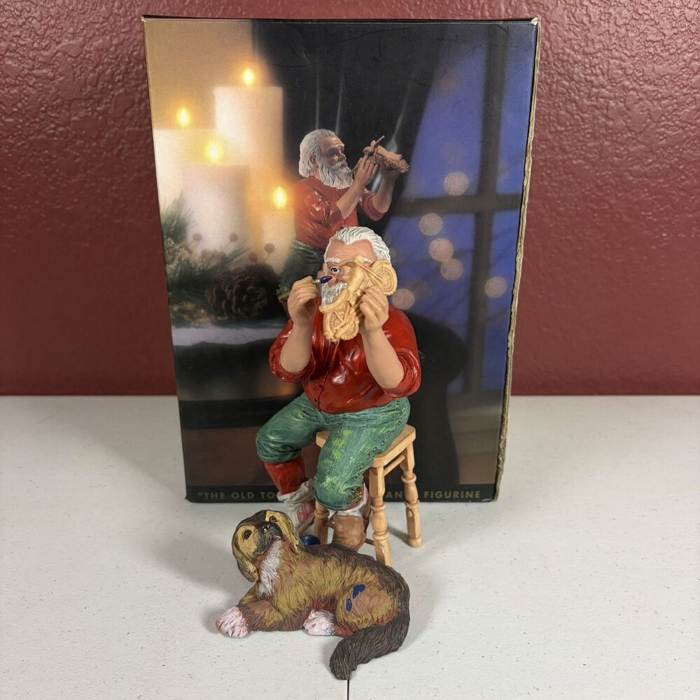 Harley Davidson "The Old Toy Maker" Santa Christmas Holiday Figurine 99461-95Z